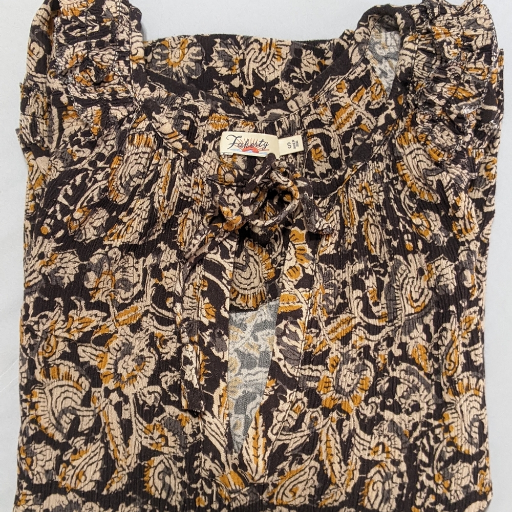 Faherty Top Sz Sm